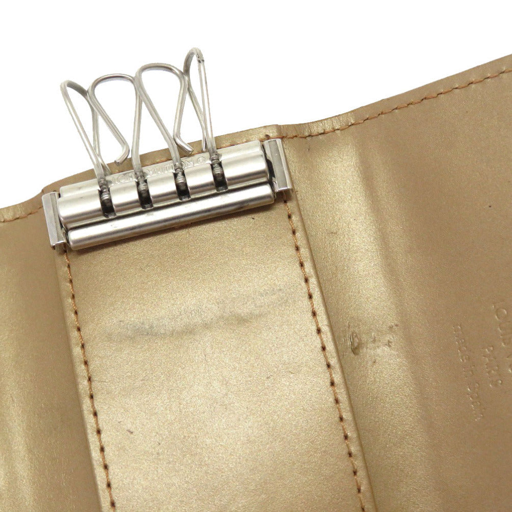 LOUIS VUITTON Key case Key holder  M65167 Monogram mat Amble Monogram Ambre Multicles4 unisex(Unisex) Used Authentic