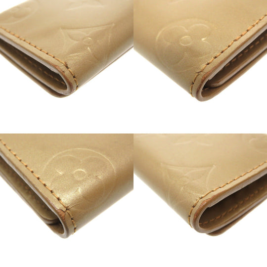 LOUIS VUITTON Key case Key holder  M65167 Monogram mat Amble Monogram Ambre Multicles4 unisex(Unisex) Used Authentic
