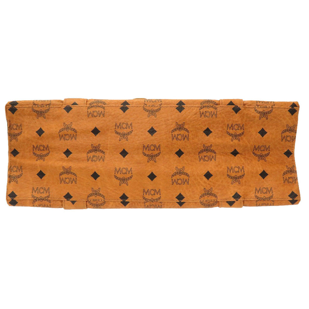 MCM Tote Bag PVC Brown Monogram Pattern Women(Unisex) Used Authentic