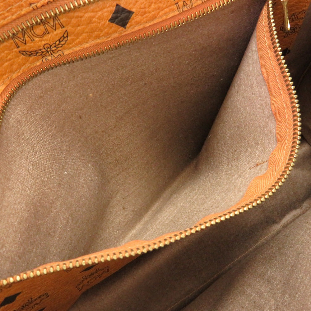 MCM Tote Bag PVC Brown Monogram Pattern Women(Unisex) Used Authentic