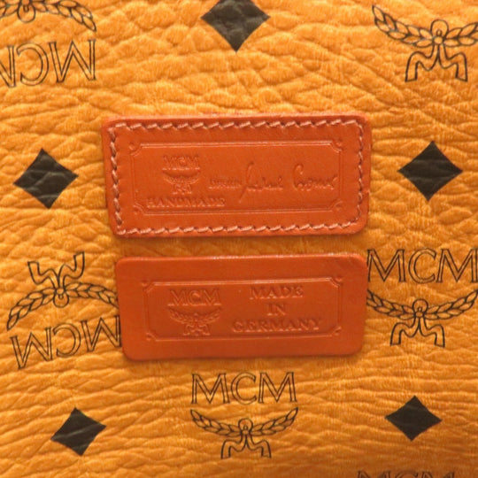 MCM Tote Bag PVC Brown Monogram Pattern Women(Unisex) Used Authentic