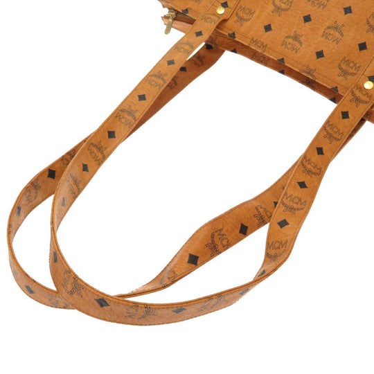 MCM Tote Bag PVC Brown Monogram Pattern Women(Unisex) Used Authentic