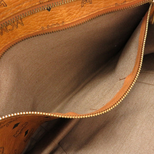 MCM Tote Bag PVC Brown Monogram Pattern Women(Unisex) Used Authentic