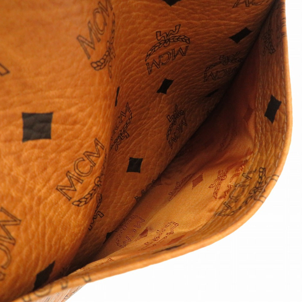 MCM Tote Bag PVC Brown Monogram Pattern Women(Unisex) Used Authentic