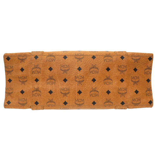 MCM Tote Bag PVC Brown Monogram Pattern Women(Unisex) Used Authentic