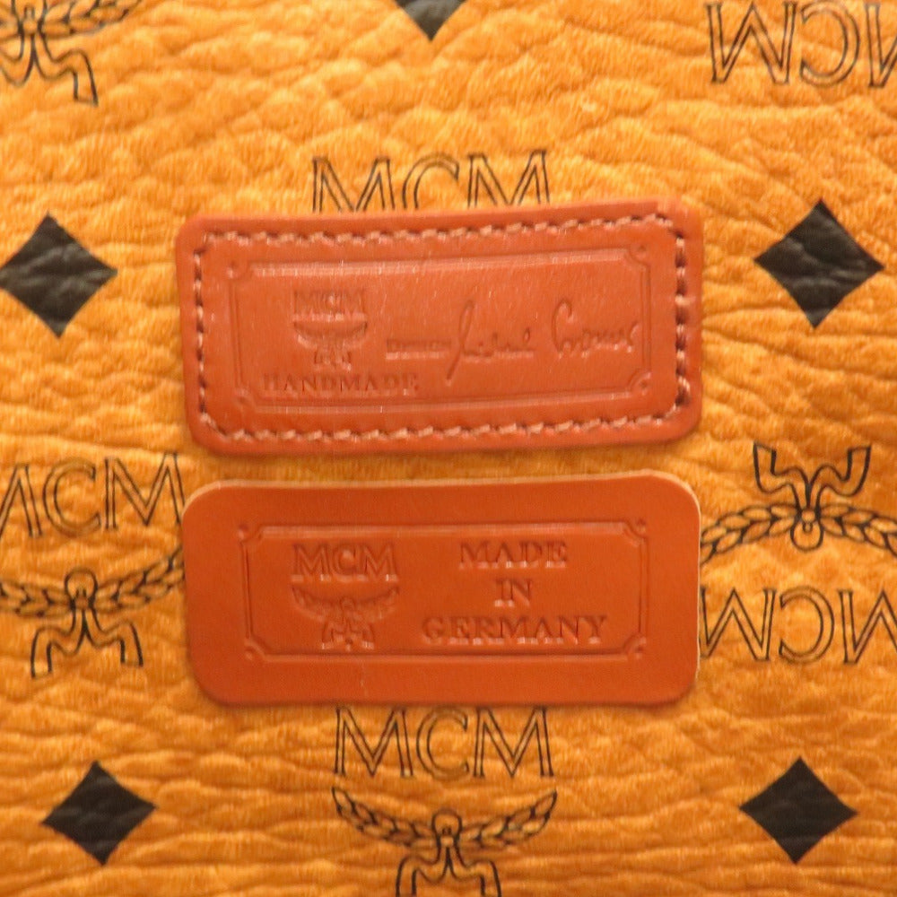 MCM Tote Bag PVC Brown Monogram Pattern Women(Unisex) Used Authentic