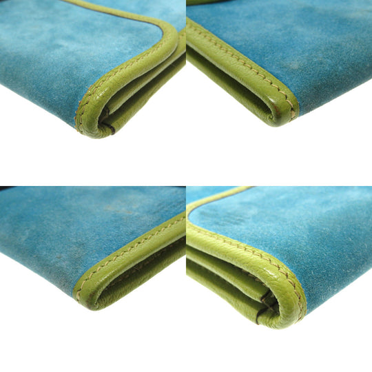 HERMES Clutch bag Doblis Anise green Jige mini unisex(Unisex) Used Authentic