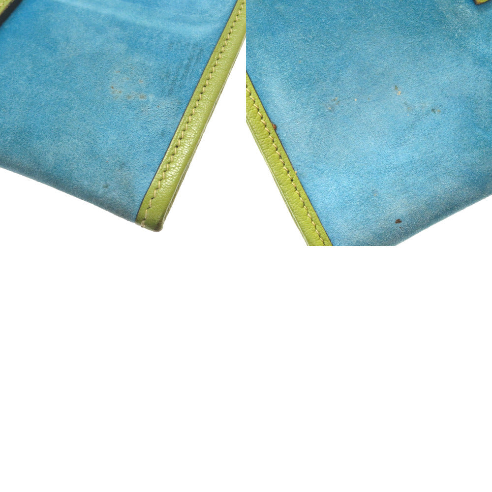 HERMES Clutch bag Doblis Anise green Jige mini unisex(Unisex) Used Authentic