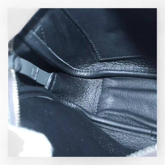 Balenciaga Everyday Camera S Shoulder Bag Leather Gray for Women