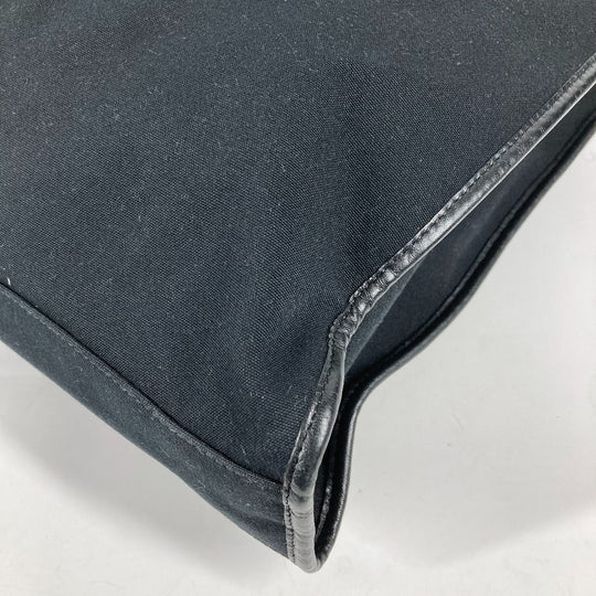 FENDI Tote Bag 7VA435 Canvas / leather black Vertical Shoulder Bag logo FF unisex(Unisex) Used Authentic