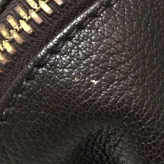 FENDI Handbag 8BL117 leather Brown chameleon Women Used Authentic