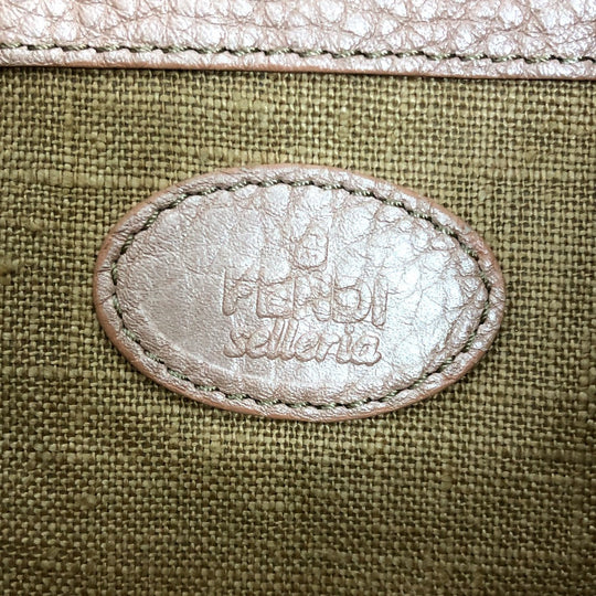 FENDI Shoulder Bag leather pink Celeria Women Used Authentic