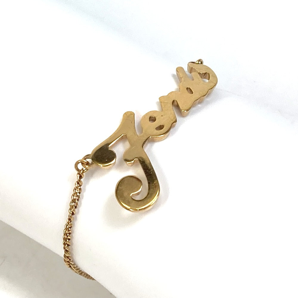 FENDI bracelet metal gold Accessories bracelet Women Used Authentic