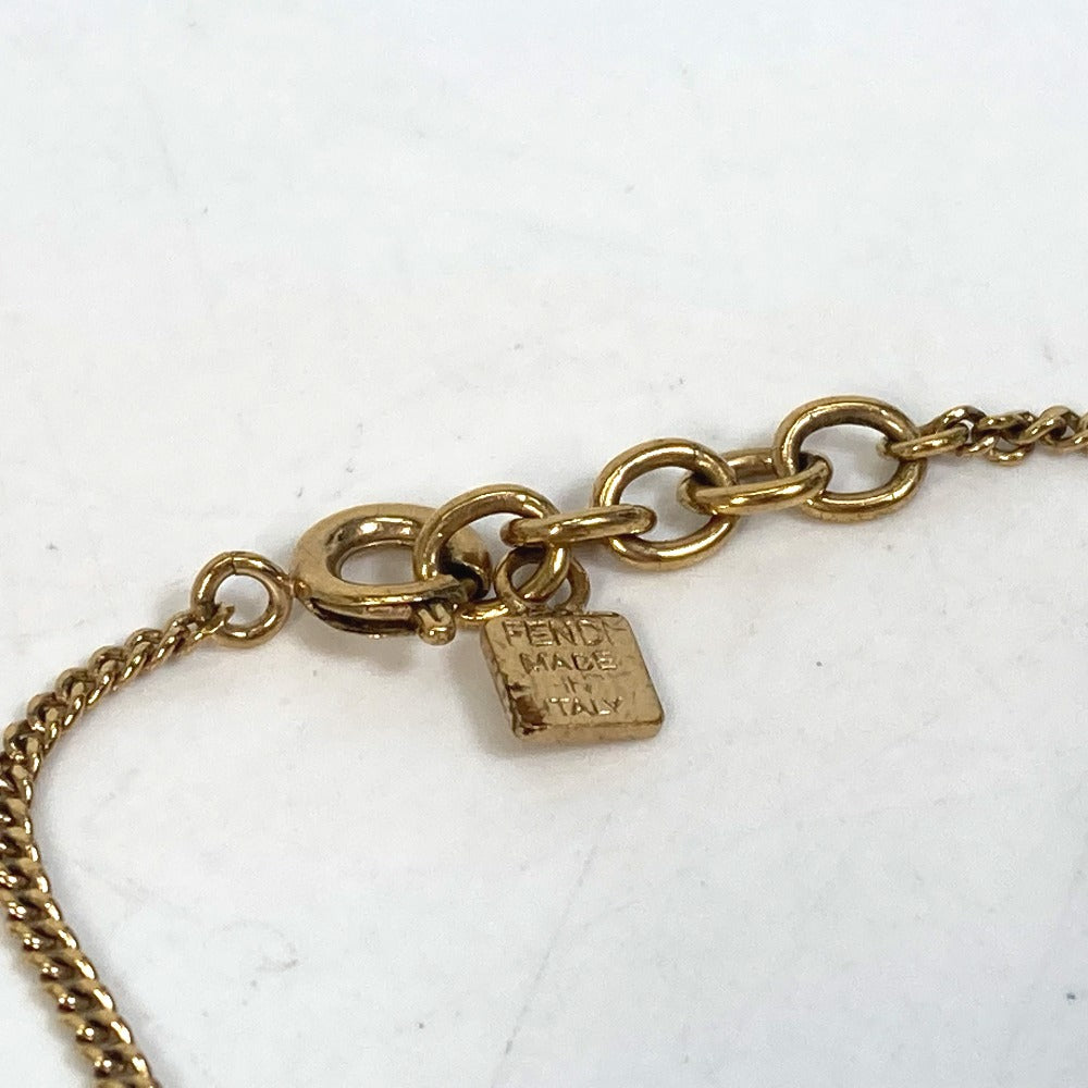 FENDI bracelet metal gold Accessories bracelet Women Used Authentic