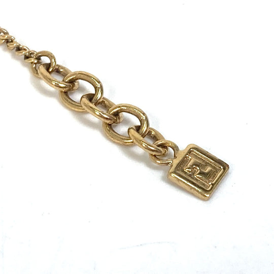 FENDI bracelet metal gold Accessories bracelet Women Used Authentic