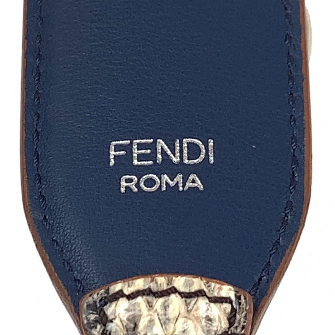 FENDI Shoulder strap leather multicolor Strap you flour