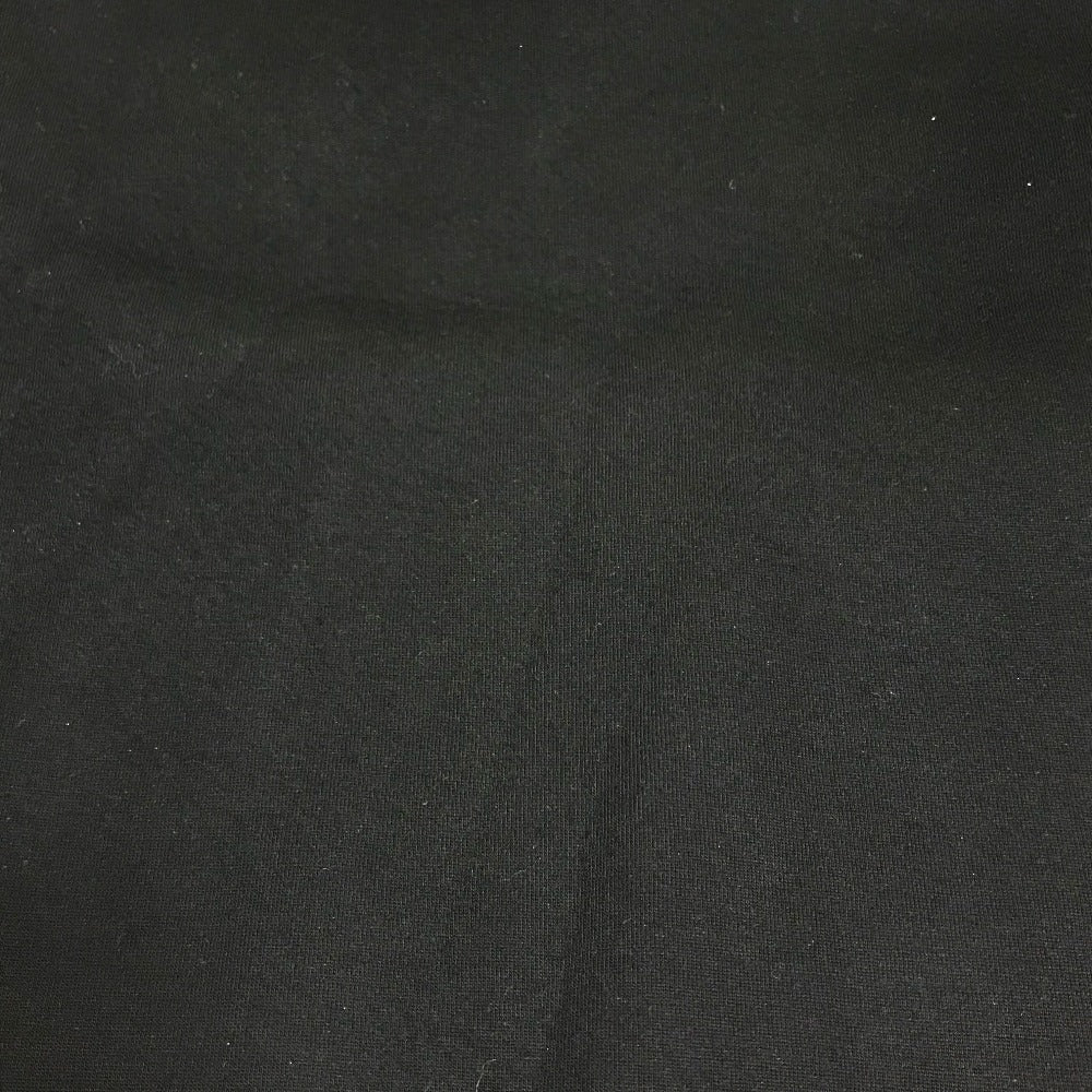 FENDI sweat FY0812 Rayon black Rubber logo sweat mens 48 Used Authentic