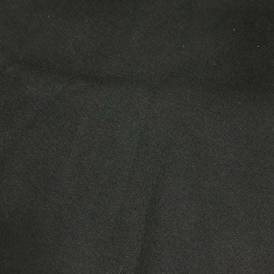 FENDI sweat FY0812 Rayon black Rubber logo sweat mens 48 Used Authentic