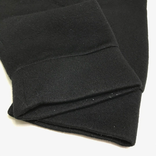 FENDI sweat FY0812 Rayon black Rubber logo sweat mens 48 Used Authentic