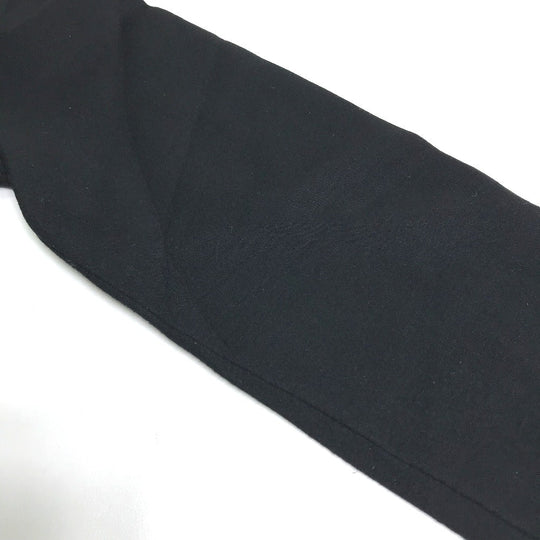 FENDI sweat FY0812 Rayon black Rubber logo sweat mens 48 Used Authentic