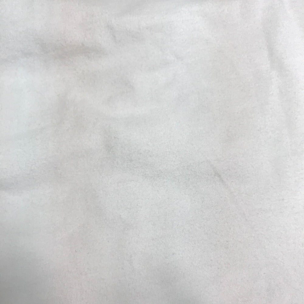 FENDI Short sleeve T-shirt FY5058 cotton white Sleeve logo ribbon Women 40 Used Authentic