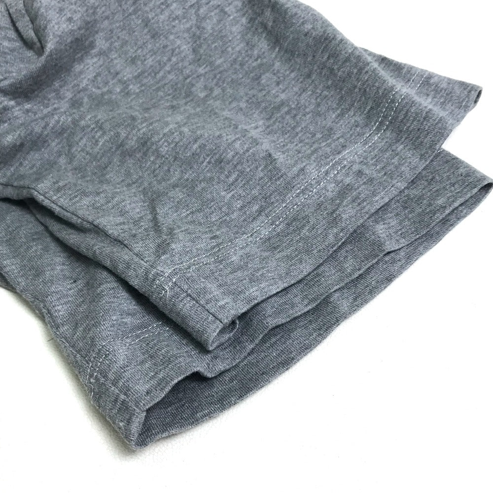 FENDI Short sleeve T-shirt FS7183 cotton gray logo Women XXS Used Authentic