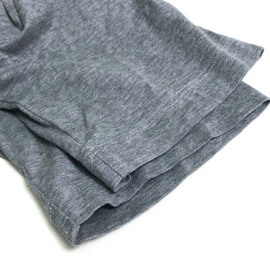 FENDI Short sleeve T-shirt FS7183 cotton gray logo Women XXS Used Authentic