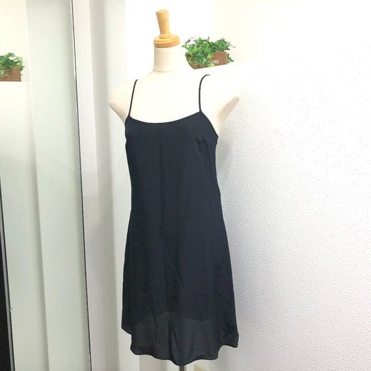 FENDI one piece FD9361 silk black race Women 38 Used Authentic