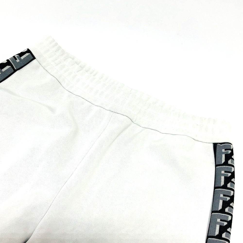 FENDI Pants FAB645 polyester gray Zucca Pattern mens ‚l Used Authentic