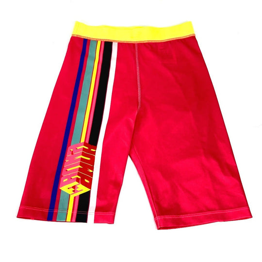 FENDI Shorts FAB191 Nylon, Polyurethane pink logo Women 36 Used Authentic