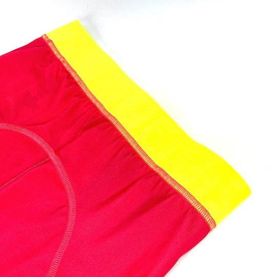 FENDI Shorts FAB191 Nylon, Polyurethane pink logo Women 36 Used Authentic