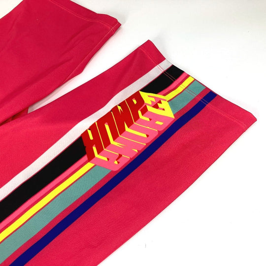 FENDI Shorts FAB191 Nylon, Polyurethane pink logo Women 36 Used Authentic