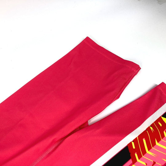 FENDI Shorts FAB191 Nylon, Polyurethane pink logo Women 36 Used Authentic