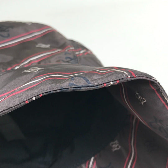 FENDI hat FXQ801 Nylon Brown type Karligraphy Bucket Hat unisex(Unisex) S Used Authentic