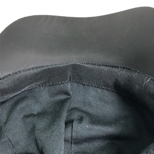 FENDI cap FXQ768 Nylon, Cotton black logo