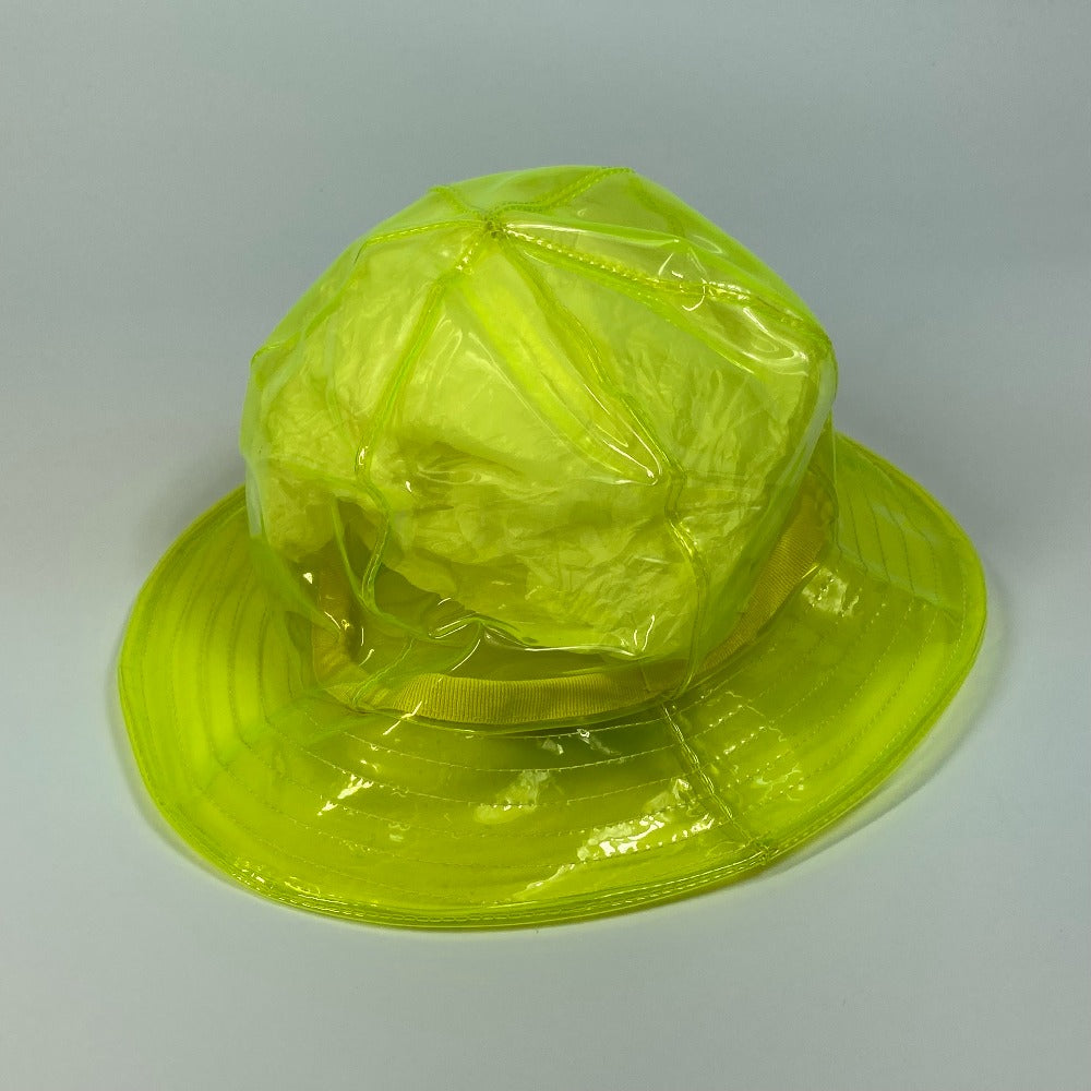 FENDI hat FXQ632 Plastics yellow With logo unisex(Unisex) Used Authentic