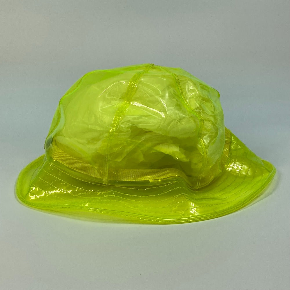FENDI hat FXQ632 Plastics yellow With logo unisex(Unisex) Used Authentic