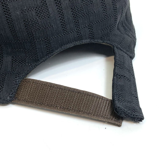 FENDI cap FZQ770 polyamide black Zucca
