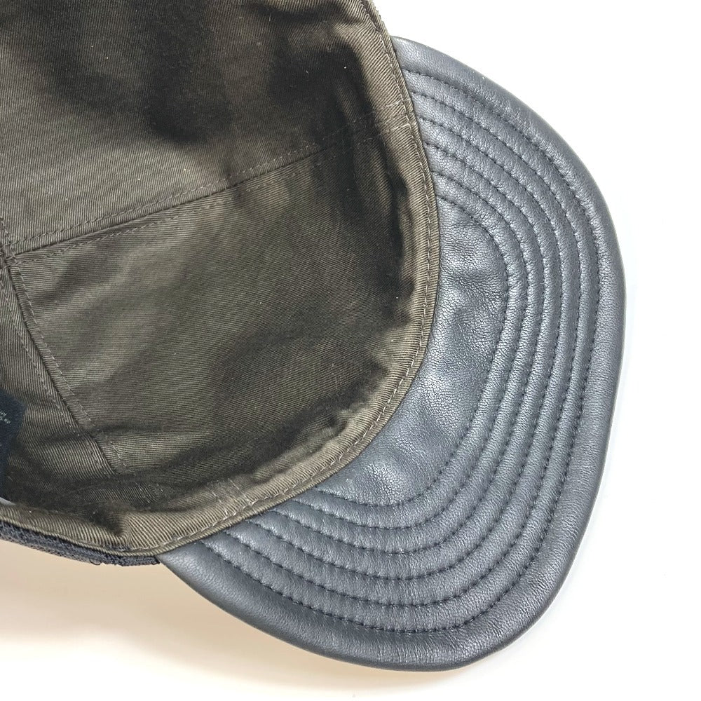 FENDI cap FZQ770 polyamide black Zucca