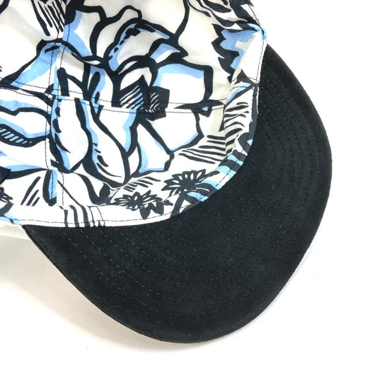 FENDI cap FXQ770 Cotton, Leather White x black hat Joshua Vides 58