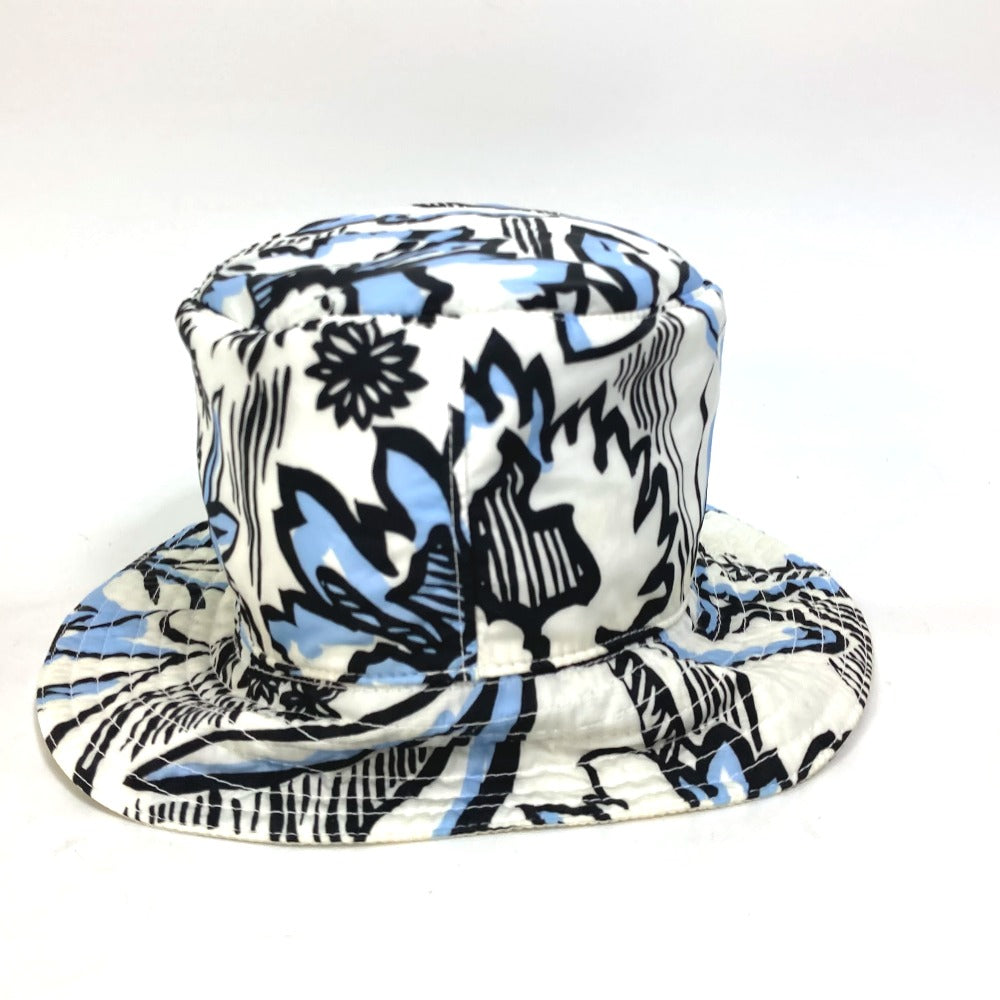 FENDI hat Nylon blue Hat Hat Bucket Hat Bob Hat Joshua Vides Reversible Bucket Hat mens Used Authentic