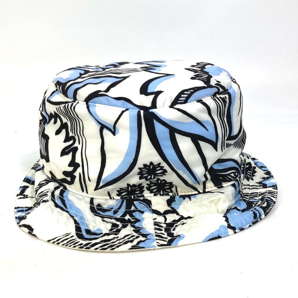 FENDI hat Nylon blue Hat Hat Bucket Hat Bob Hat Joshua Vides Reversible Bucket Hat mens Used Authentic