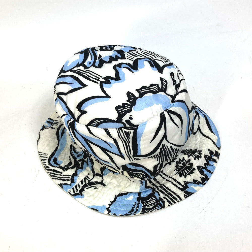 FENDI hat Nylon blue Hat Hat Bucket Hat Bob Hat Joshua Vides Reversible Bucket Hat mens Used Authentic
