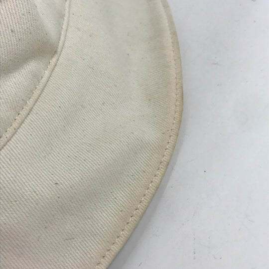 FENDI hat FXQ801 cotton beige logo Women Used Authentic