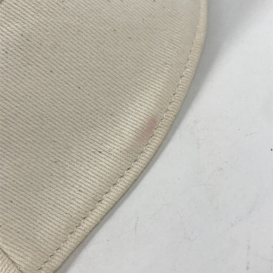FENDI hat FXQ801 cotton beige logo Women Used Authentic