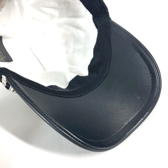 FENDI cap FXQ768 Nylon white Marc Jacobs collaboration logo Women Used Authentic