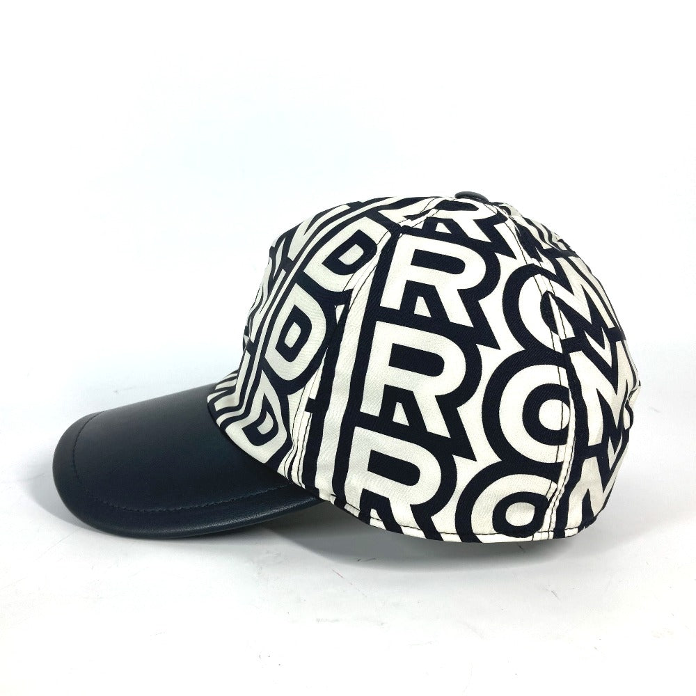 FENDI cap FXQ768 Nylon white Marc Jacobs collaboration logo Women Used Authentic