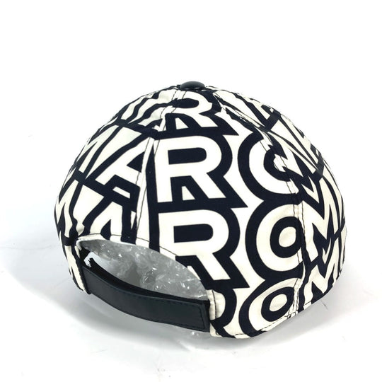 FENDI cap FXQ768 Nylon white Marc Jacobs collaboration logo Women Used Authentic