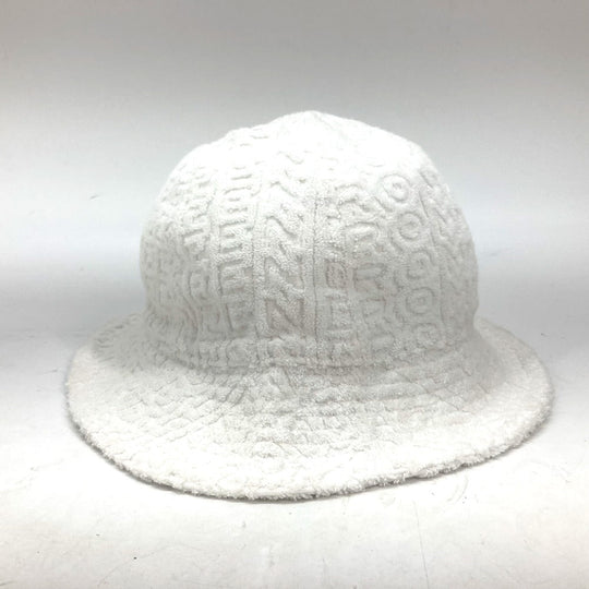 FENDI hat FXQ982 Cotton, Nylon white MARC JACOBS collaboration Marc Jacobs logo unisex(Unisex) Used Authentic