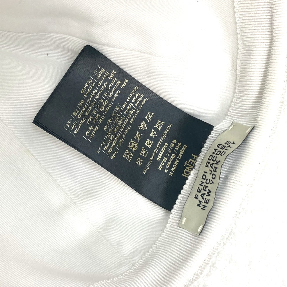 FENDI hat FXQ982 Cotton, Nylon white MARC JACOBS collaboration Marc Jacobs logo unisex(Unisex) Used Authentic